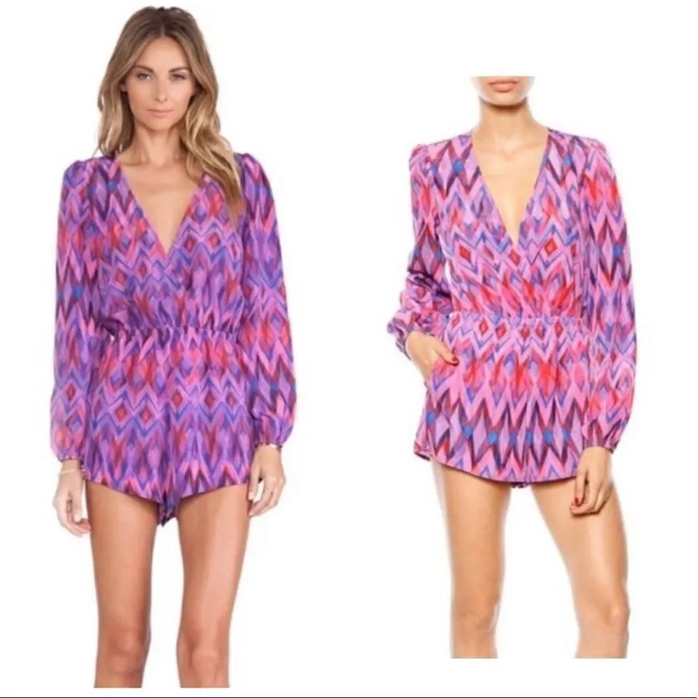 Lovers + Friends Monday to Friday Romper XSMALL